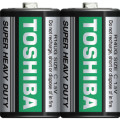 TOSHIBA Super Heavy Duty Alkaline Batteries C 1.5V, 2pcs (R14UG SP-2TGC) Disposable Βatteries