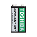 TOSHIBA Super Heavy Duty Alkaline Batterie 9V, 1pc (6F22UGG BP-1) Disposable Βatteries