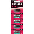 TOSHIBA Alkaline Battery 23A, 5pcs (23A BP-5C​) Disposable Βatteries