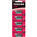 TOSHIBA Alkaline Battery 27A, 5pcs (27A BP-5C​) Disposable Βatteries
