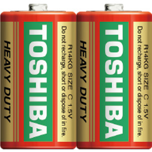TOSHIBA Heavy Duty Αλκαλικές Μπαταρίες C 1.5V, 2τμχ (R14KG SP-2TGTE​) Μπαταρίες Μικροσυσκευών /Οικιακής Χρήσης