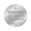 TOSHIBA Lithium Battery CR1216 3V, 5pcs (CR1216 CP-5C) Disposable Βatteries