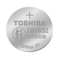 TOSHIBA Μπαταρία Λιθίου CR1632 3V, 1τμχ (CR1632 CP-1C) Μπαταρίες Μικροσυσκευών /Οικιακής Χρήσης