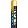 TOSHIBA Alpha Power Alkaline Batteries AAA 1.5V, 6pcs (LR03GCH BP-6) Disposable Βatteries