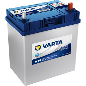 VARTA Blue Dynamic A14 Maintenance Free Battery 40AH 330EN Right + Passenger Car Batteries