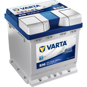 VARTA Blue Dynamic B36 Maintenance Free Battery 44AH 420EN Right + Passenger Car Batteries