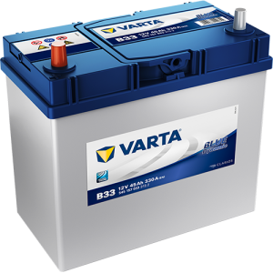 VARTA Blue Dynamic B33 Maintenance Free Battery 45AH 330EN Left + Passenger Car Batteries
