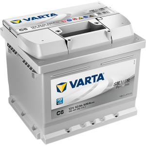 VARTA Silver Dynamic C6, Maintenance Free Battery 52AH 520EN Right + Passenger Car Batteries