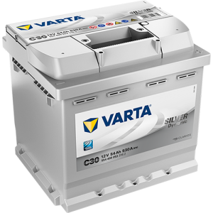 VARTA Silver Dynamic C30 Maintenance Free Battery 54AH 530EN Right + Passenger Car Batteries