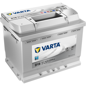 VARTA Silver Dynamic D15 Maintenance Free Battery 63AH 610EN Right + Passenger Car Batteries