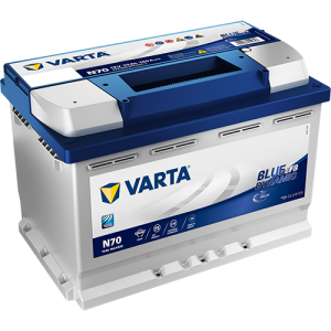 VARTA Blue Dynamic N70 Maintenance Free Battery 72AH 760EN Right + Passenger Car Batteries