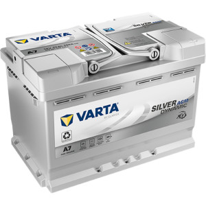 VARTA Silver Dynamic A7 Maintenance Free Battery 70AH 760EN Right +
