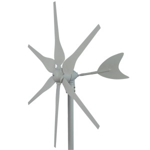 DC Wind Turbine 400W - 6 Blades  Horizontal Axe 