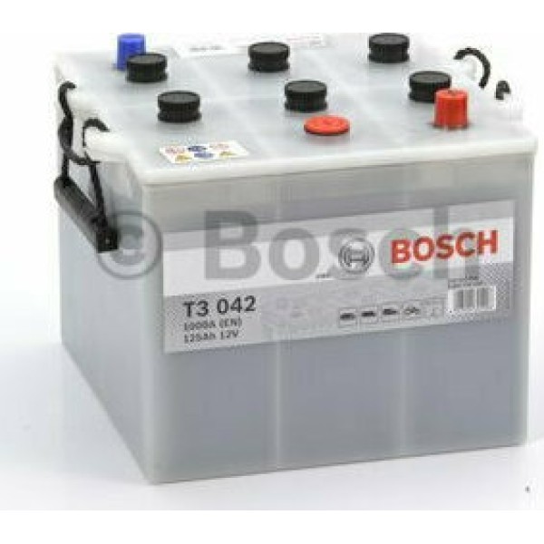 BOSCH Battery 125AH 1000EN T3042 - Open Type  Marine Batteries