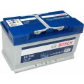 BOSCH Lead Acid Maintenance Free Battery  80AH 7400EN Right + Low For European Cars