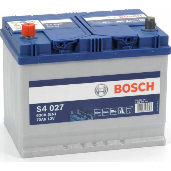 BOSCH Lead Acid Maintenance Free Battery  70AH 630EN Left +  Passenger Car Batteries