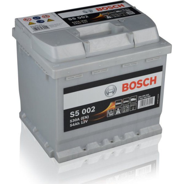 BOSCH Lead Acid Maintenance Free Battery  54AH 530EN Right + S5 Passenger Car Batteries