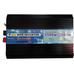 Inverter-Αντιστροφέας Καθαρού Ημιτόνου  1500W/3000W - 24V Αντιστροφείς (Inverters)
